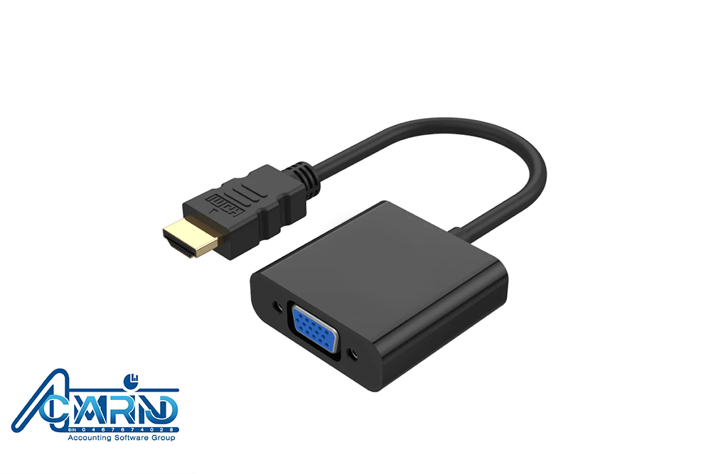 SWIFT LINK HDMI TO VGA ADAPER (TECSA) مبدل HDMI به VGA مدل HD-Conversion