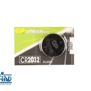 باطری سکه‌ای GP مدلCR 2032 لیتیوم ۳ ولت