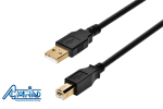 کابل پرینتر استک 3 متری USB۲ طلایی