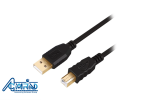 کابل پرینتر استک 3 متری USB۲ طلایی