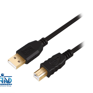 کابل پرینتر استک 3 متری USB۲ طلایی
